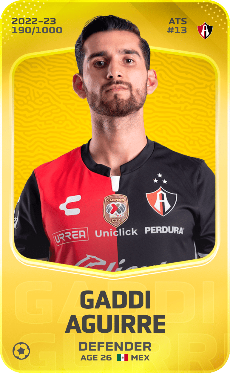 Gaddi Aguirre 2022-23 • Limited 190/1000