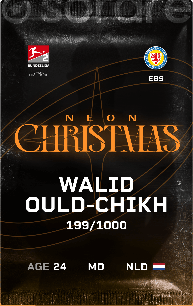 Walid Ould-Chikh 2024-25 • Limited 199/1000