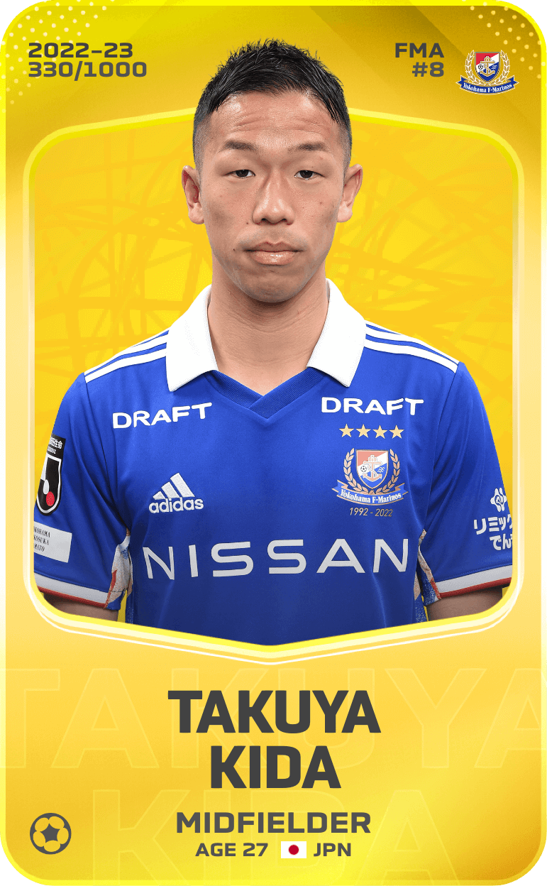 Takuya Kida 2022-23 • Limited 330/1000