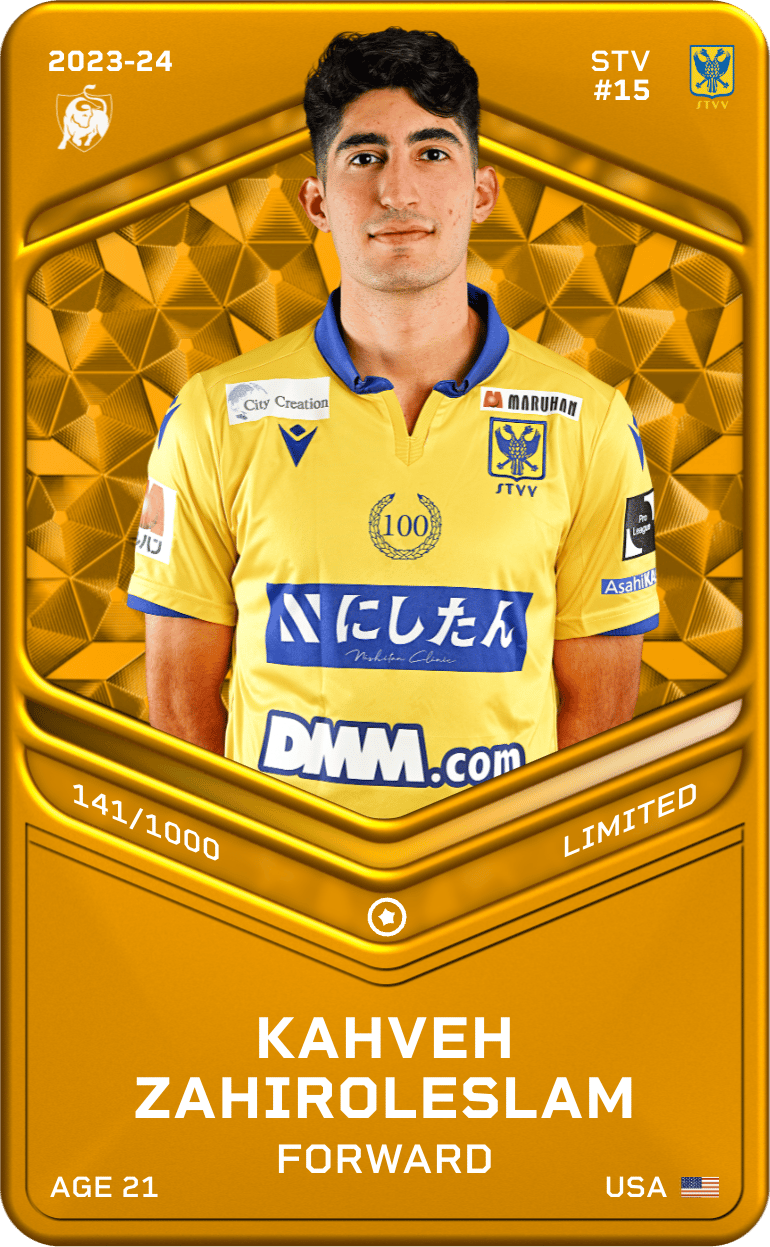Kahveh Zahiroleslam 2023-24 • Limited 141/1000