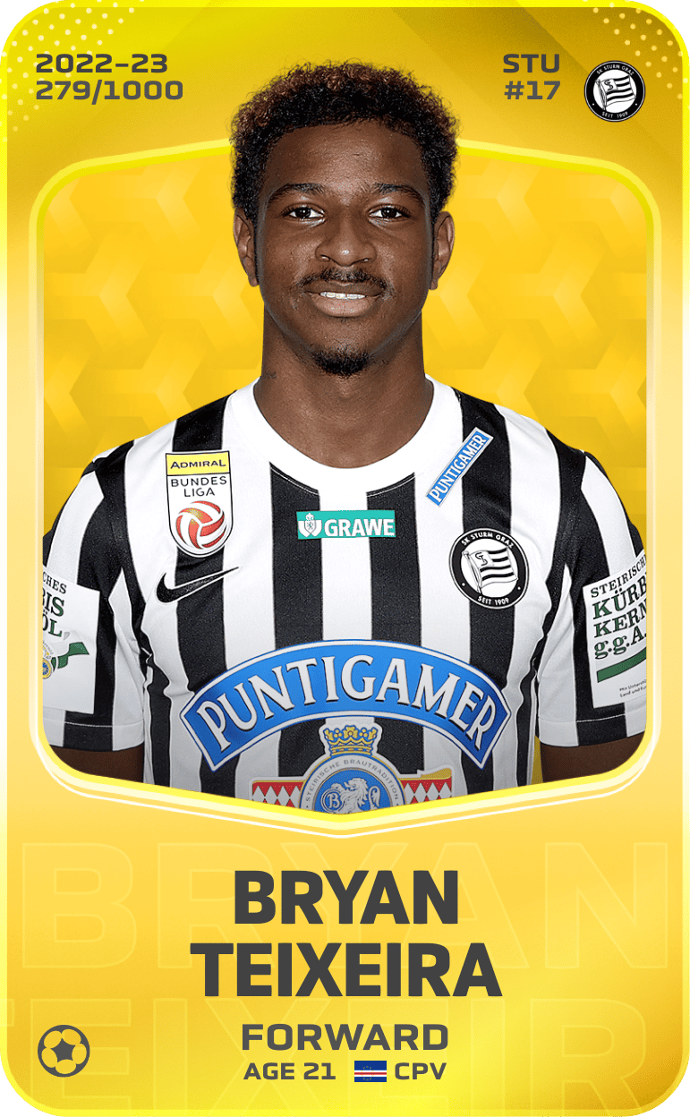 Bryan Teixeira 2022-23 • Limited 279/1000