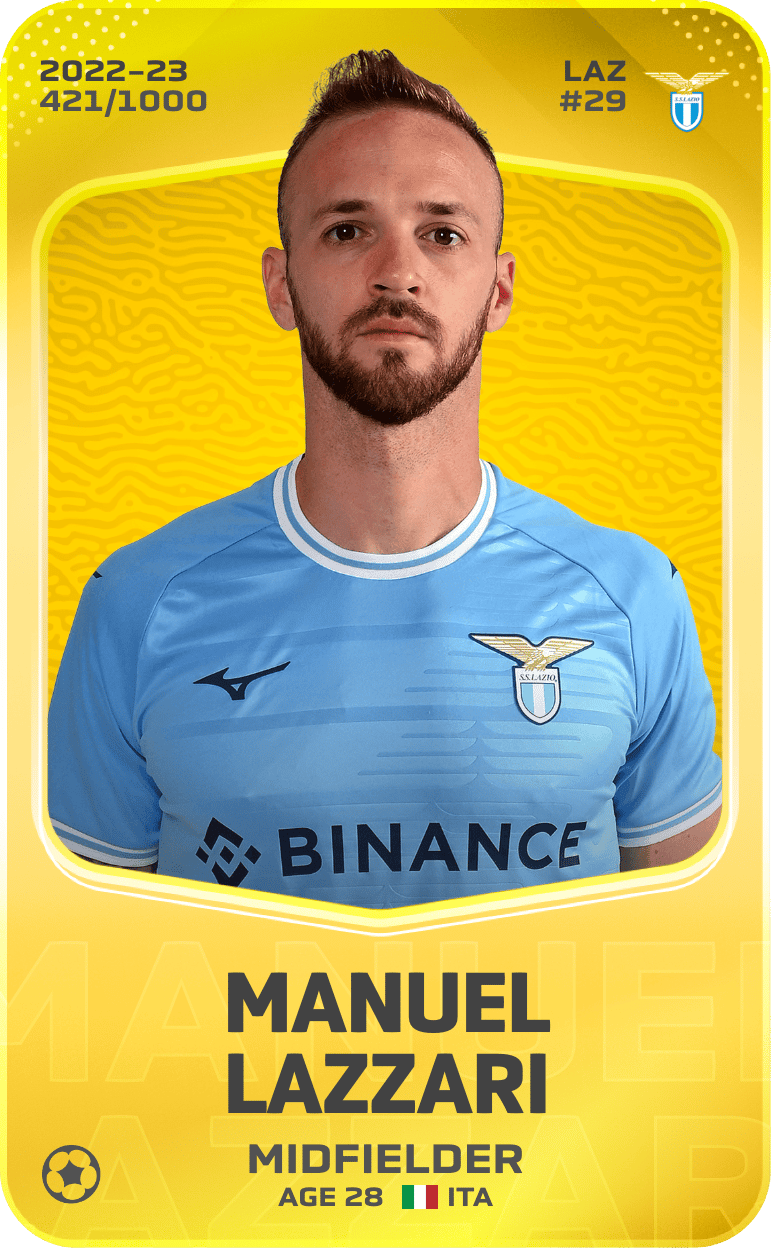 Manuel Lazzari 2022-23 • Limited 421/1000