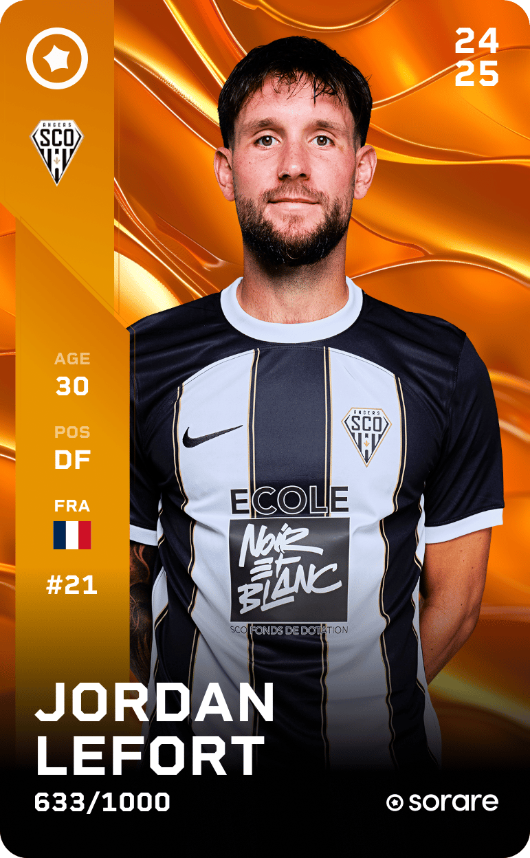 Jordan Lefort 2024-25 • Limited 633/1000