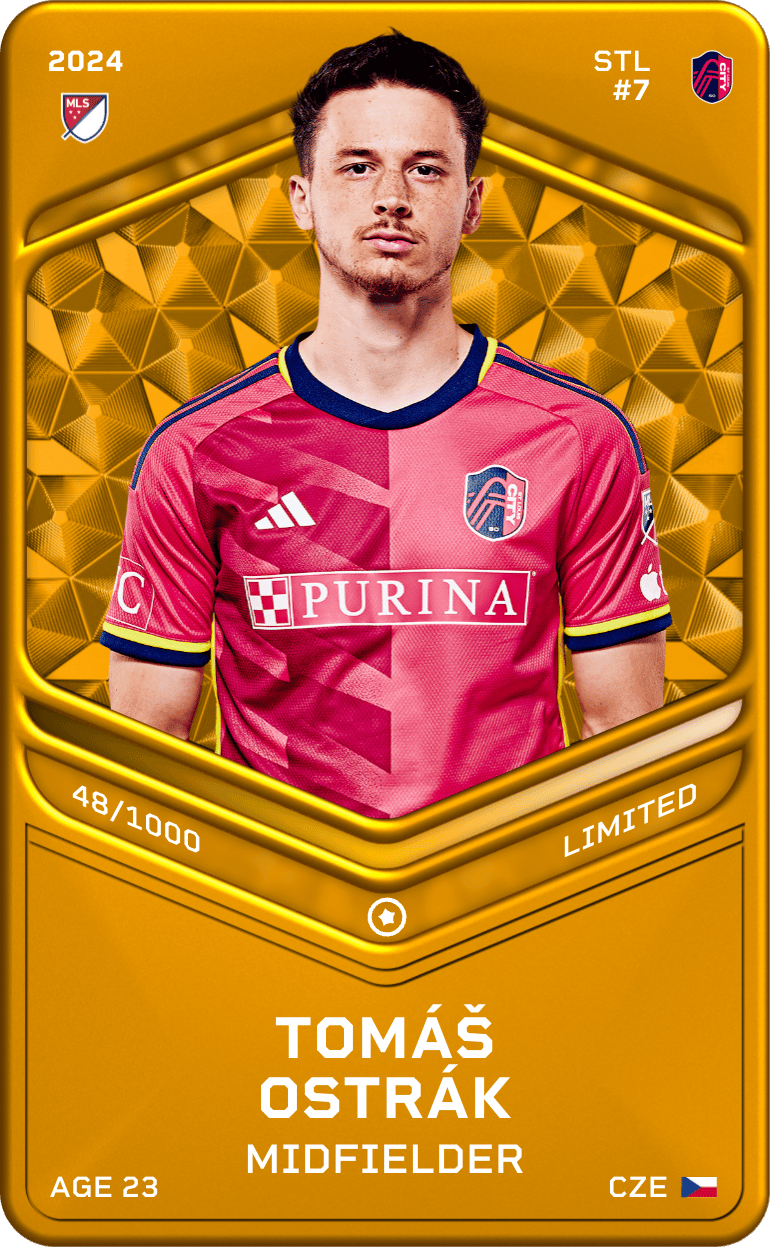 Tomás Ostrák 2024-25 • Limited 48/1000