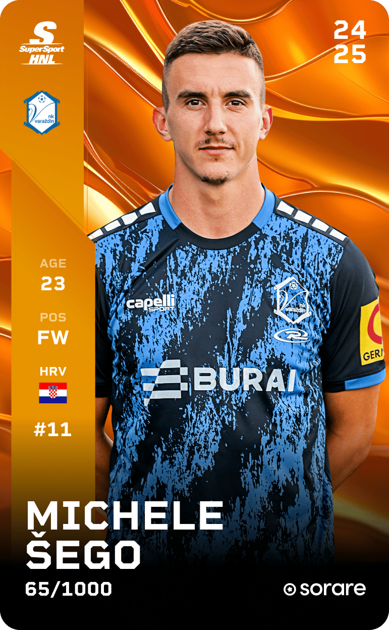 Michele Šego 2024-25 • Limited 65/1000