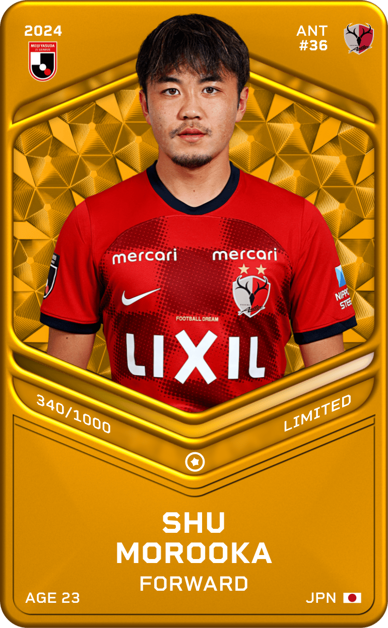 Shu Morooka 2024-25 • Limited 340/1000
