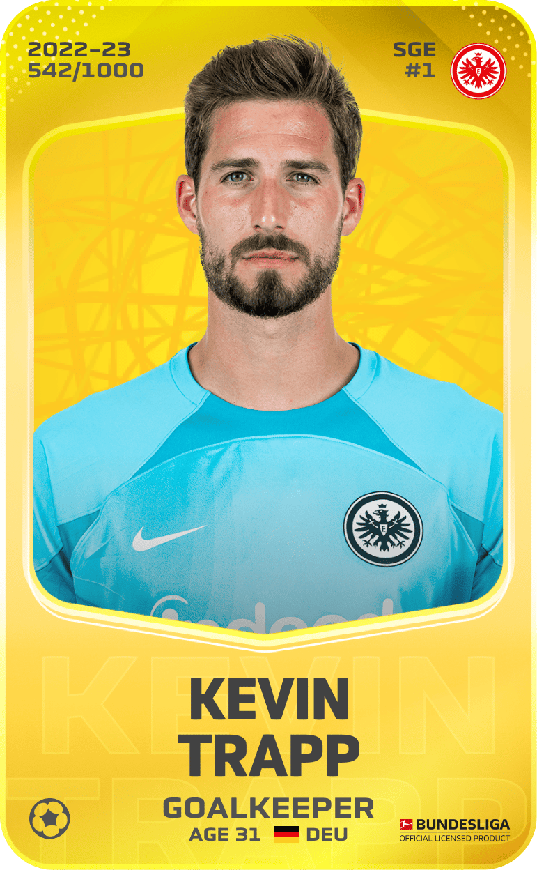 Kevin Trapp 2022-23 • Limited 542/1000