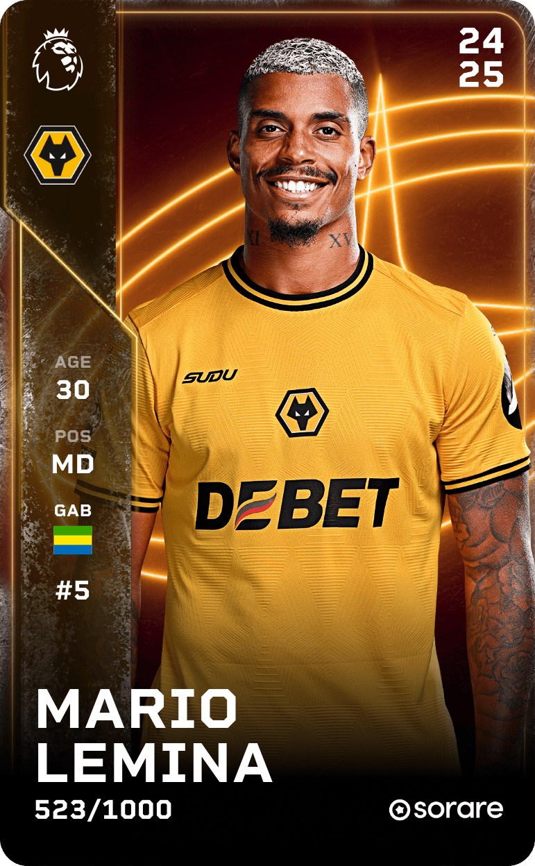 Mario Lemina 2024-25 • Limited 523/1000