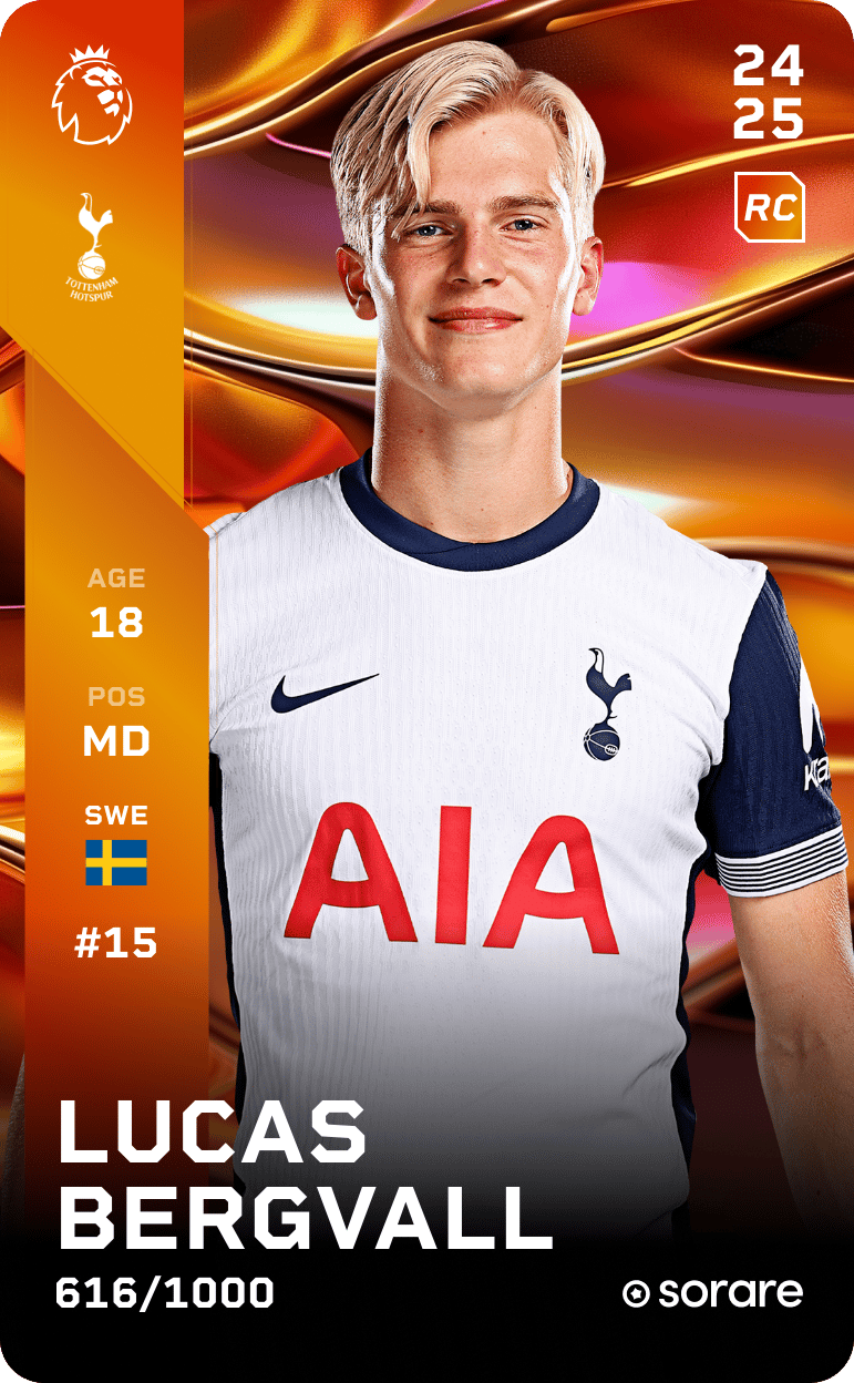 Lucas Bergvall 2024-25 • Limited 616/1000
