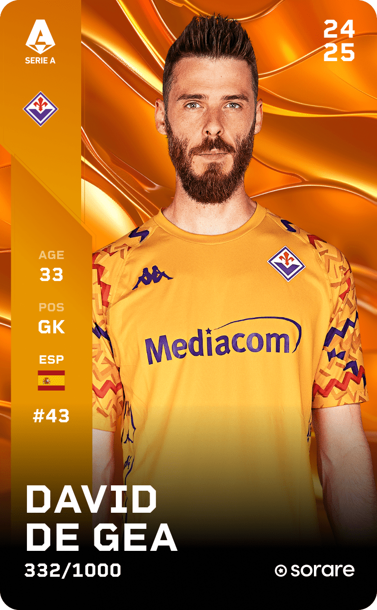 David de Gea 2024-25 • Limited 332/1000