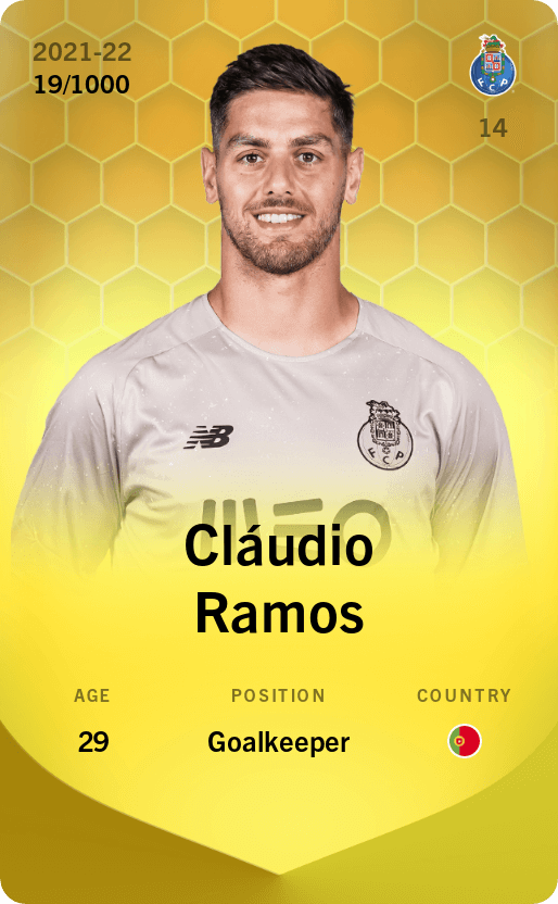 Cláudio Ramos 2021-22 • Limited 19/1000