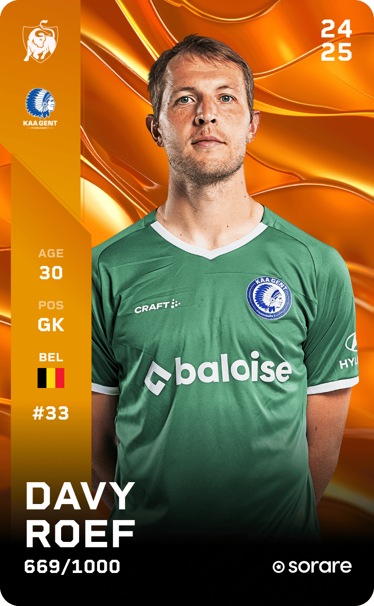Davy Roef 2024-25 • Limited 669/1000