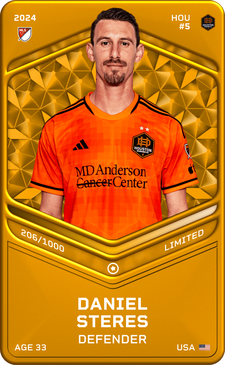 Daniel Steres 2024-25 • Limited 206/1000
