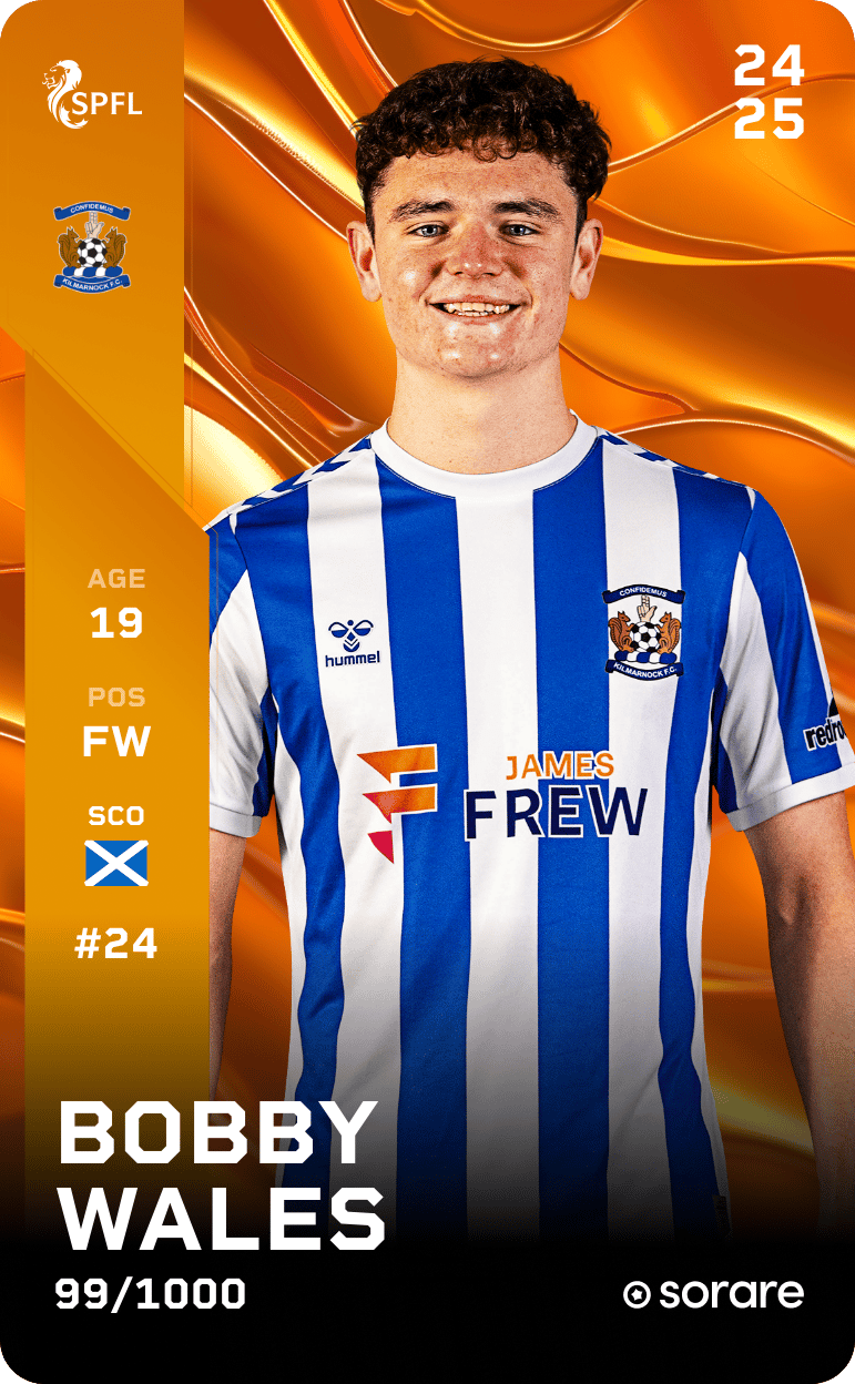Bobby Wales 2024-25 • Limited 99/1000