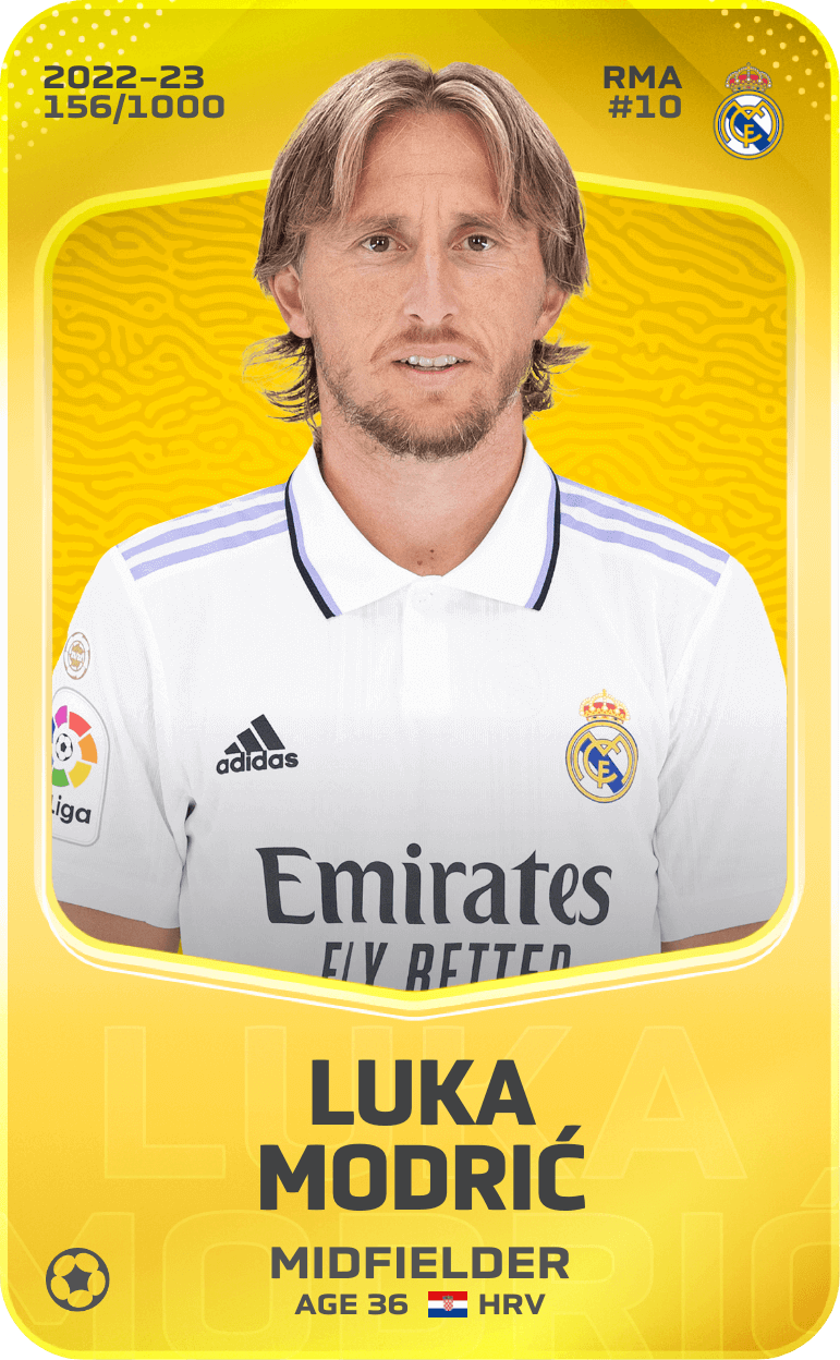 Luka Modrić 2022-23 • Limited 156/1000
