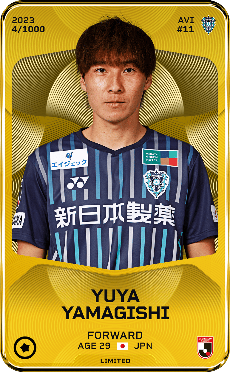 Yuya Yamagishi 2023-24 • Limited 4/1000