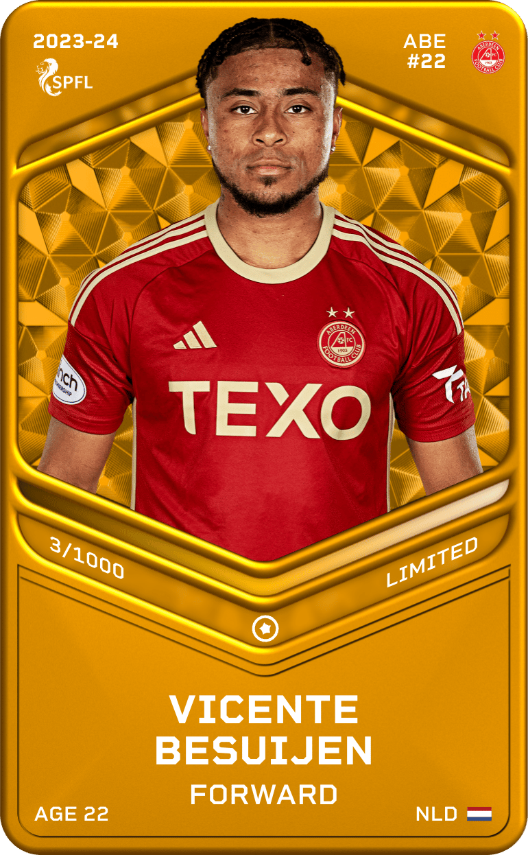 Vicente Besuijen 2023-24 • Limited 3/1000