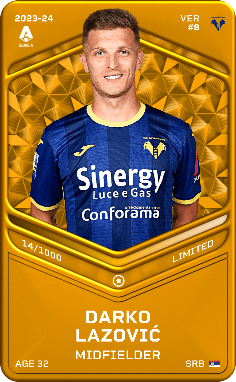 Darko Lazović 2023-24 • Limited 14/1000