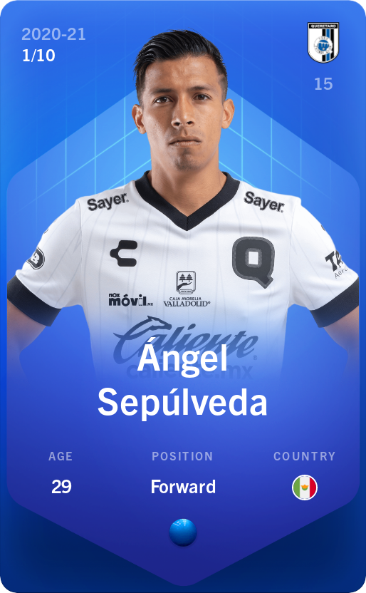 Sorare - Sorare Official - Ángel Sepúlveda 2020-21 • Super Rare 1/10 - NFT # 113748374447977953844126595233233227522064793519026752345038174848398120287600