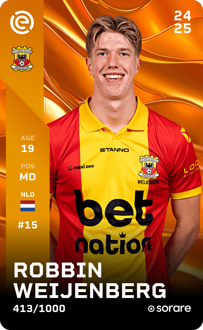 Robbin Weijenberg 2024-25 • Limited 413/1000