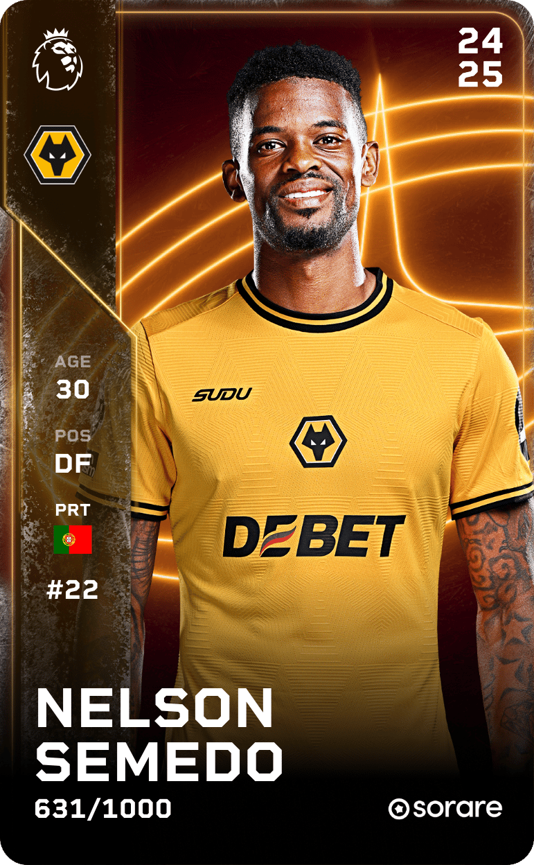 Nelson Semedo 2024-25 • Limited 631/1000
