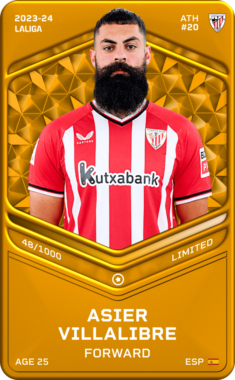 Asier Villalibre 2023-24 • Limited 48/1000