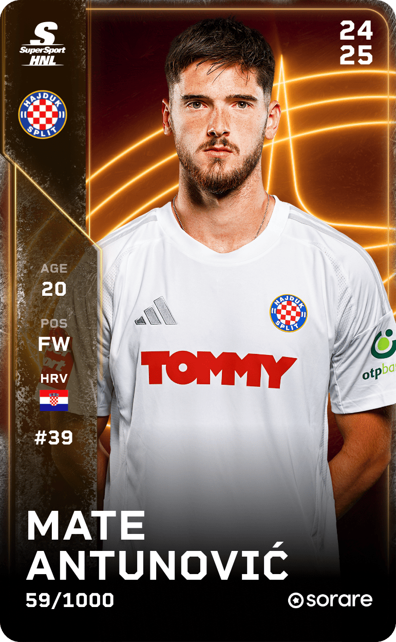 Mate Antunović 2024-25 • Limited 59/1000