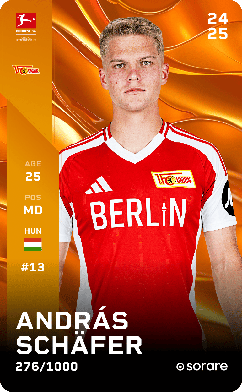 András Schäfer 2024-25 • Limited 276/1000