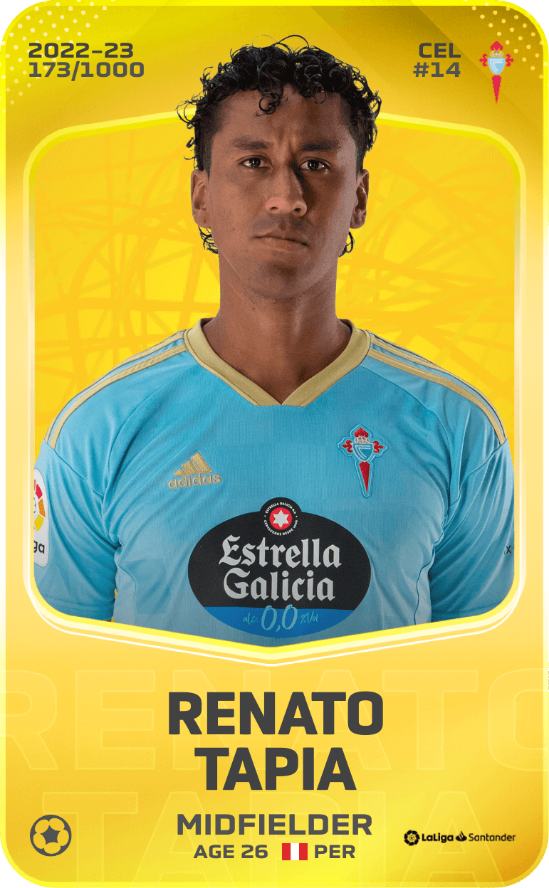 Renato Tapia 2022-23 • Limited 173/1000