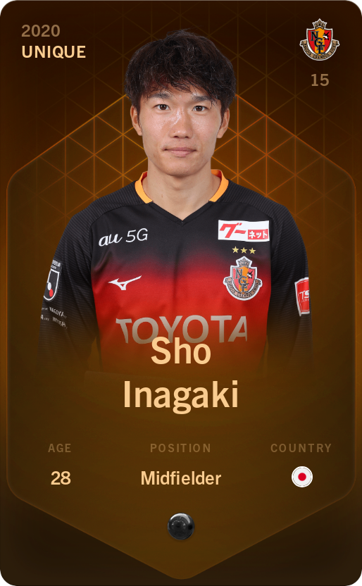 Sorare - Sorare Official - Sho Inagaki 2020-21 • Unique - NFT # 66772045737569814128526035307598353639809976313388964233141174100747203560765