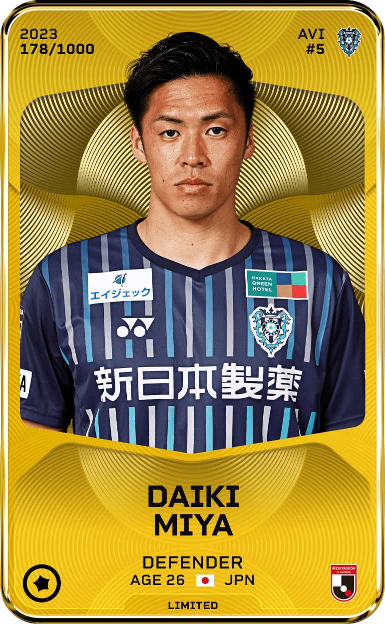Daiki Miya 2023-24 • Limited 178/1000