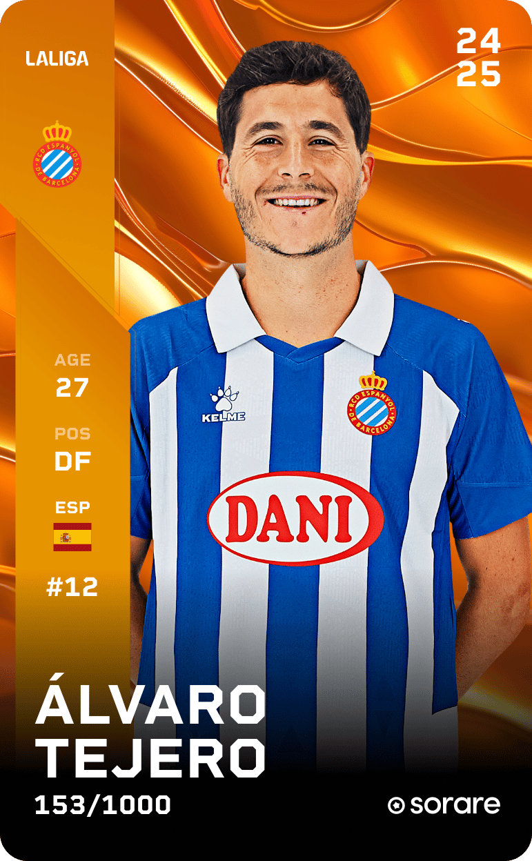 Álvaro Tejero 2024-25 • Limited 153/1000