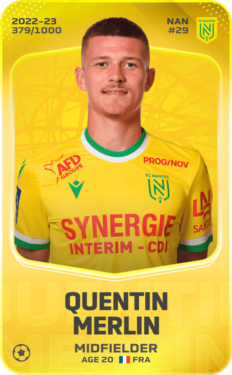 Quentin Merlin 2022-23 • Limited 379/1000