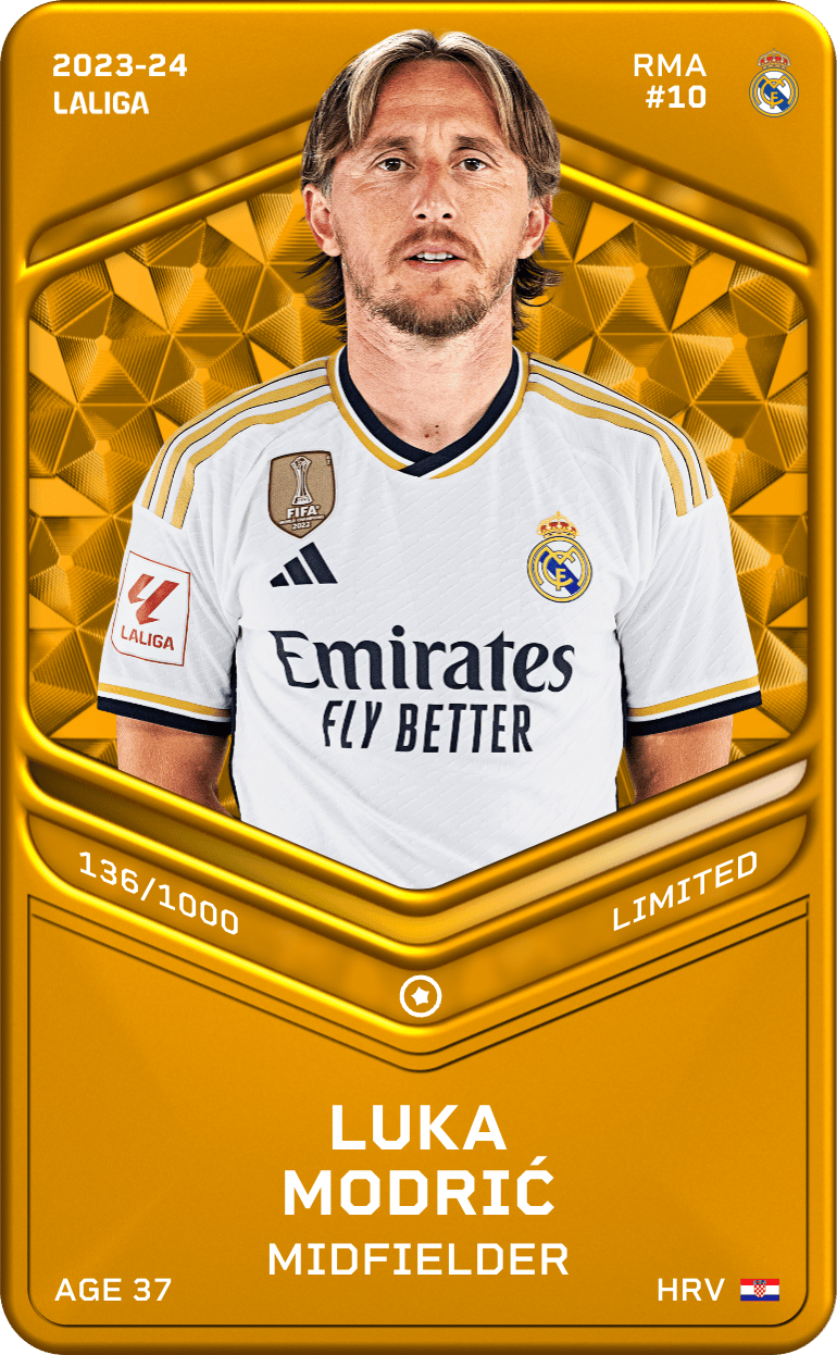 Luka Modrić 2023-24 • Limited 136/1000