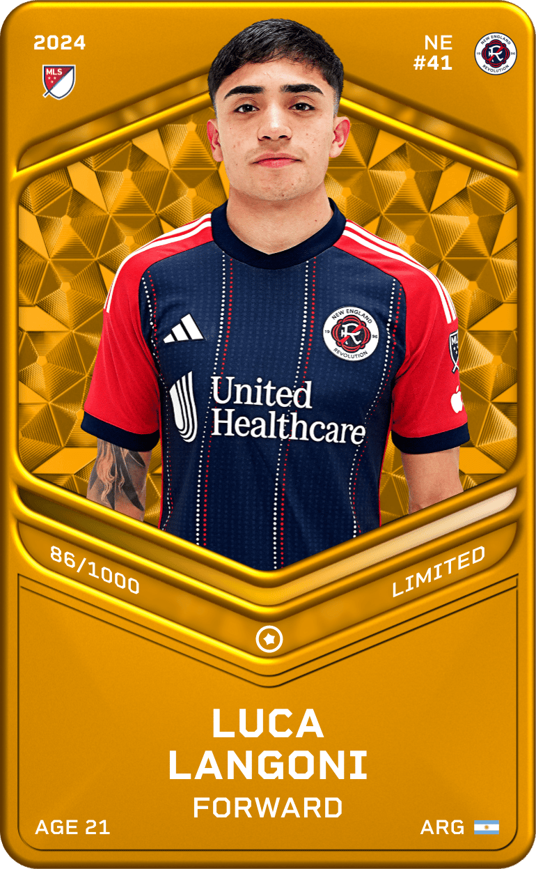Luca Langoni 2024-25 • Limited 86/1000