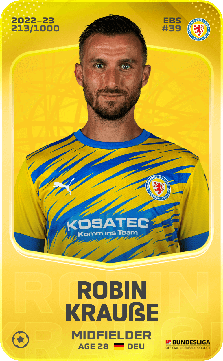 Robin Krauße 2022-23 • Limited 213/1000