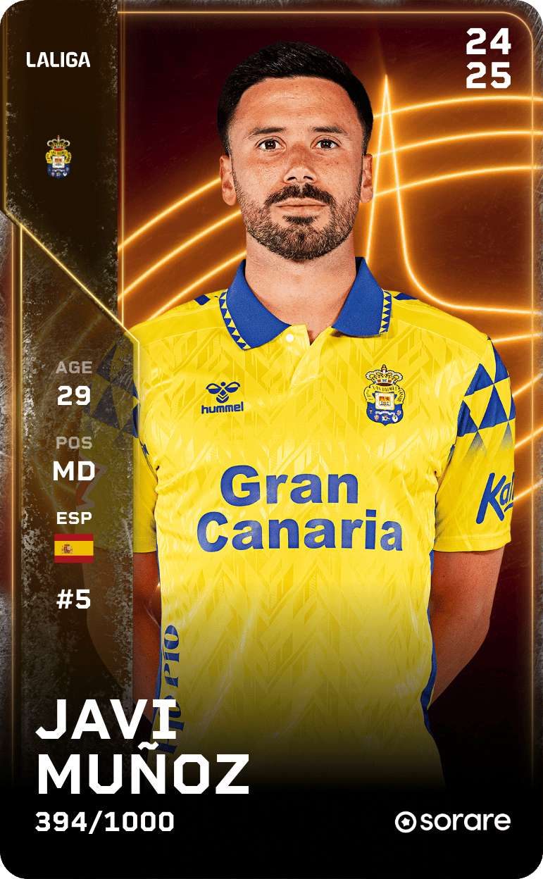 Javi Muñoz 2024-25 • Limited 394/1000