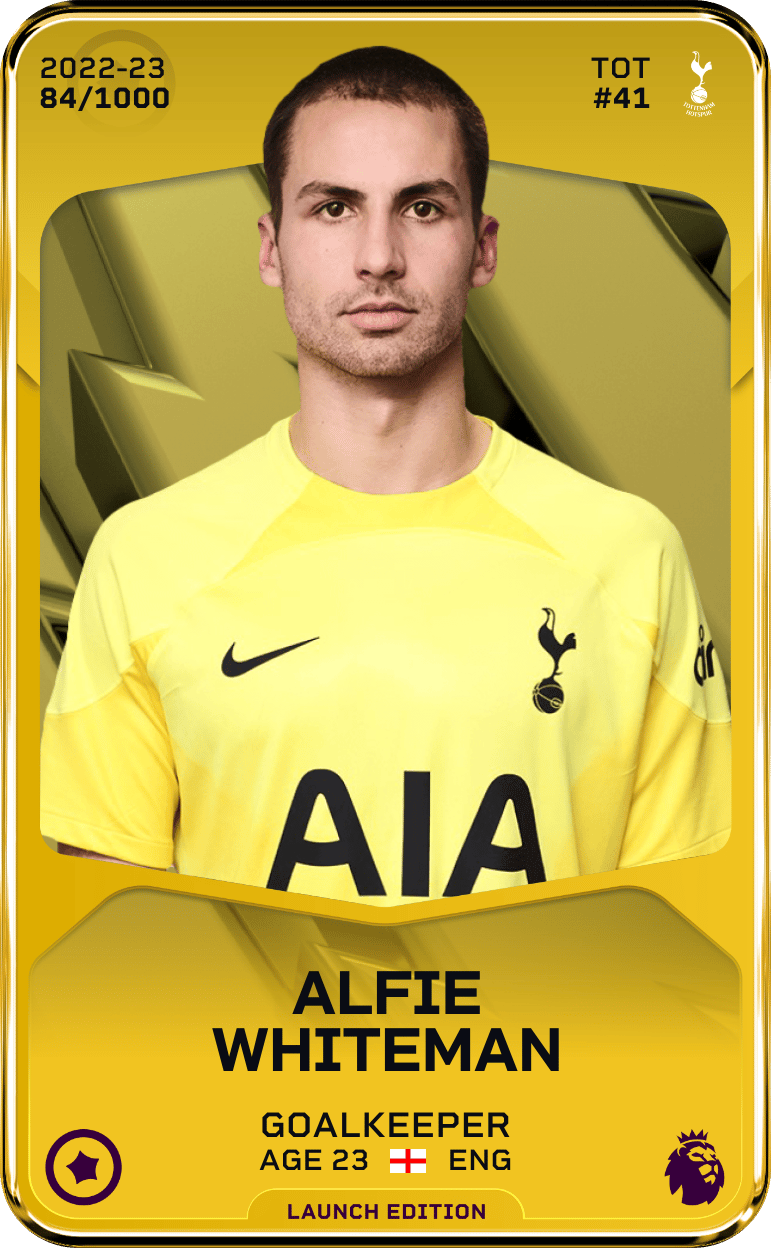 Alfie Whiteman 2022-23 • Limited 84/1000