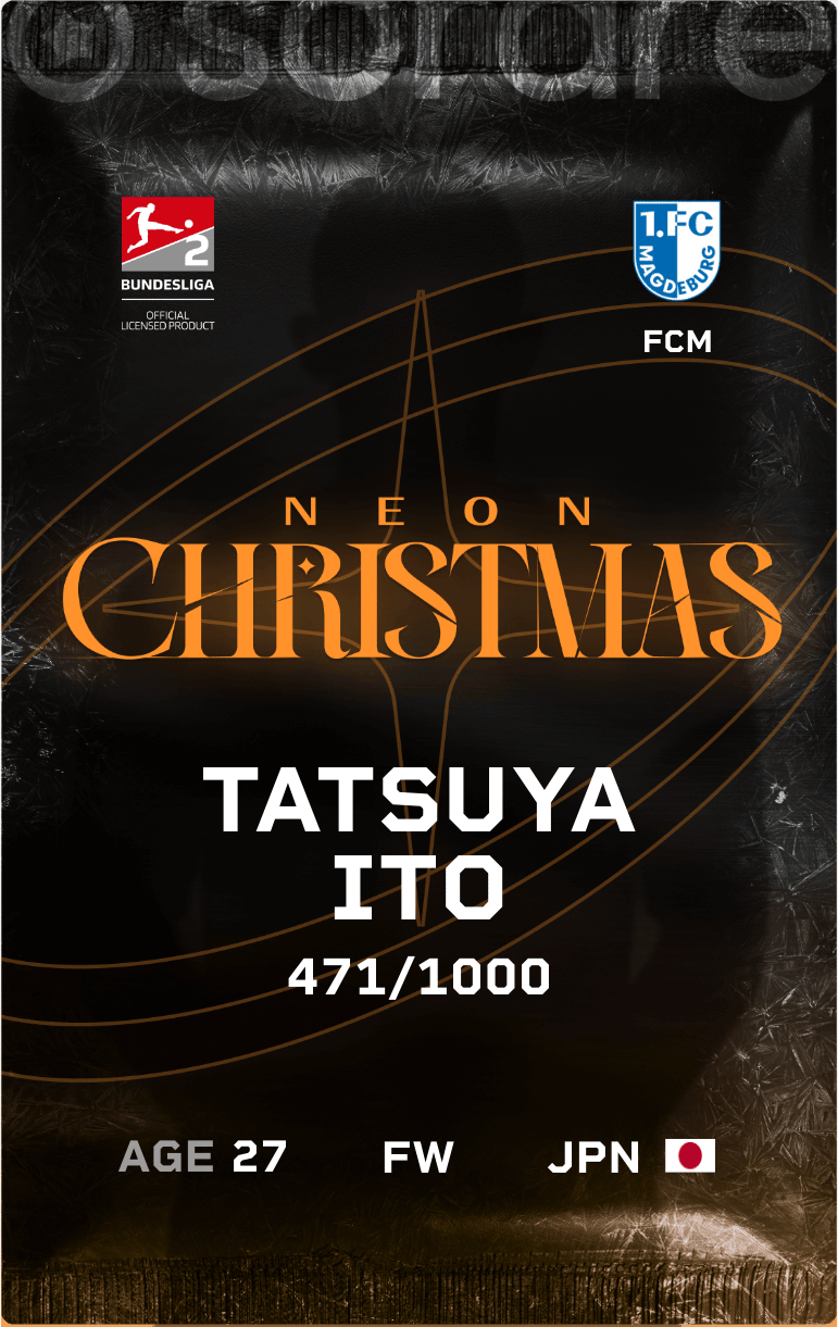 Tatsuya Ito 2024-25 • Limited 471/1000