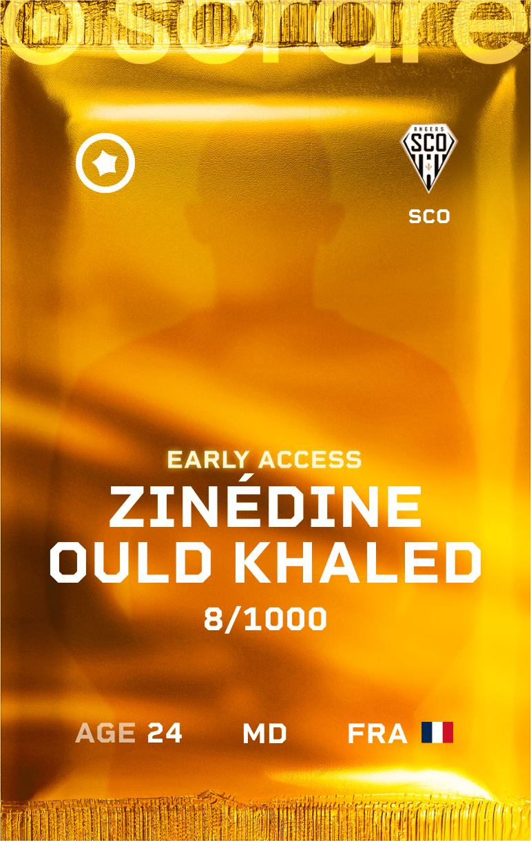 Zinédine Ould Khaled 2024-25 • Limited 8/1000