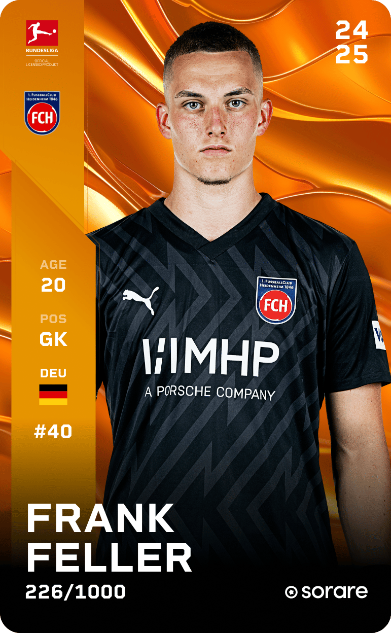 Frank Feller 2024-25 • Limited 226/1000