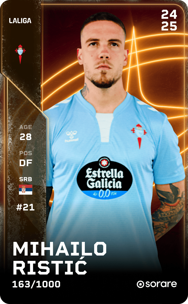 Mihailo Ristić 2024-25 • Limited 163/1000