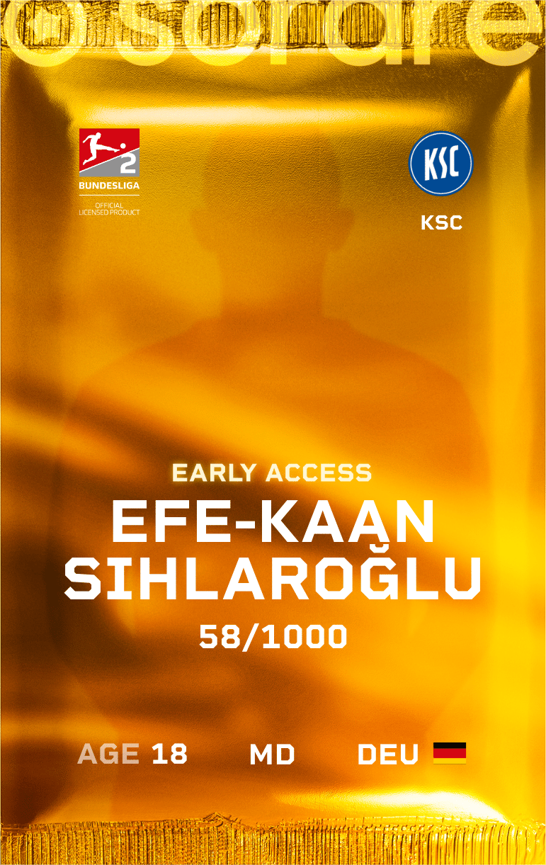 Efe-Kaan Sihlaroğlu 2024-25 • Limited 58/1000