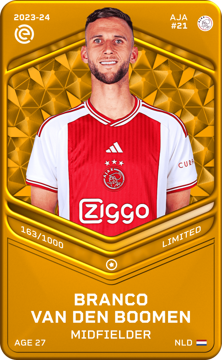 Branco van den Boomen 2023-24 • Limited 163/1000