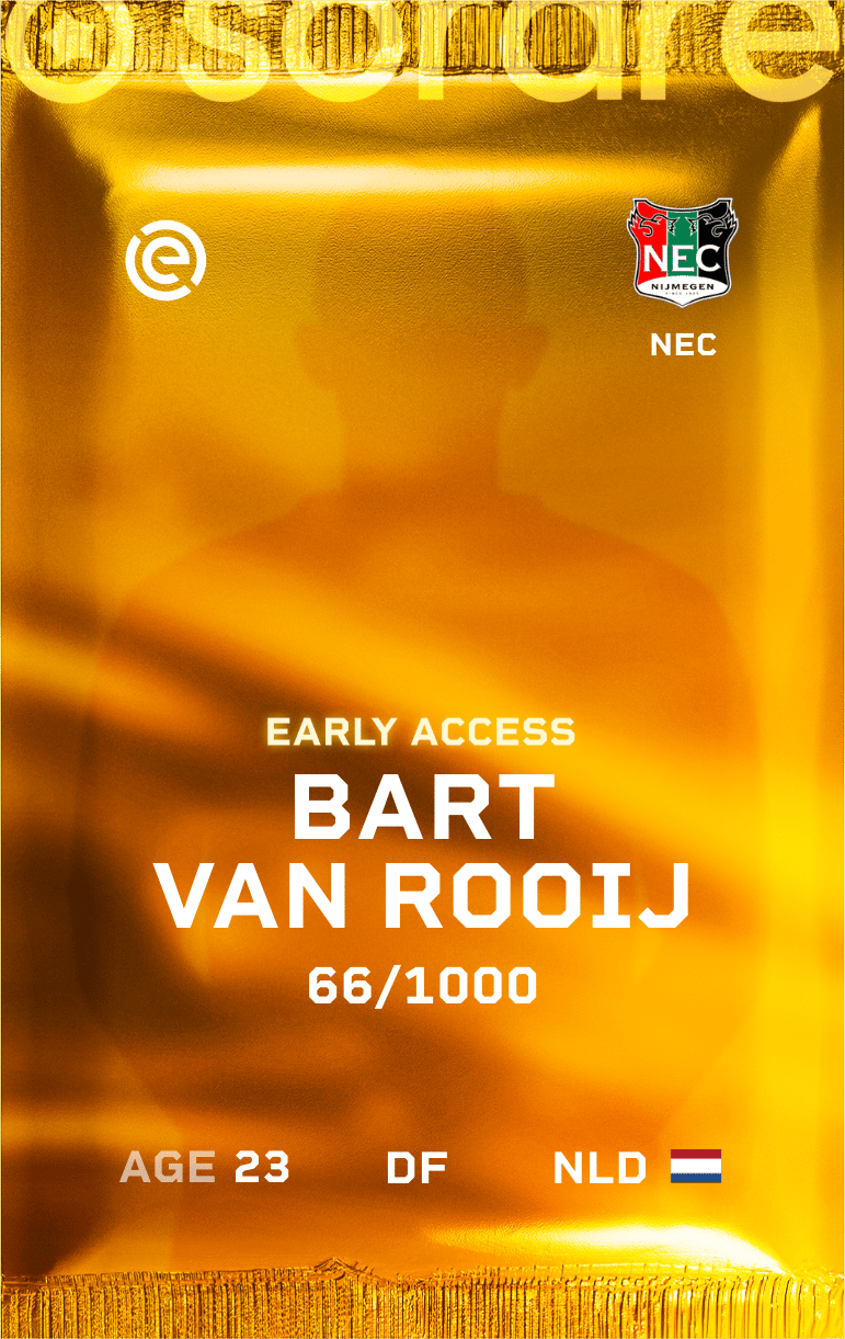 Bart van Rooij 2024-25 • Limited 66/1000