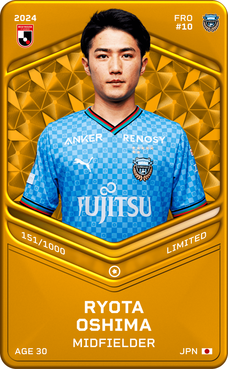 Ryota Oshima 2024-25 • Limited 151/1000
