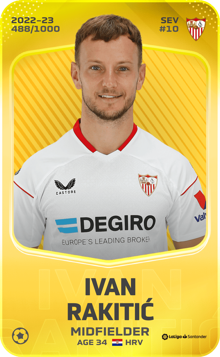 Ivan Rakitić 2022-23 • Limited 488/1000