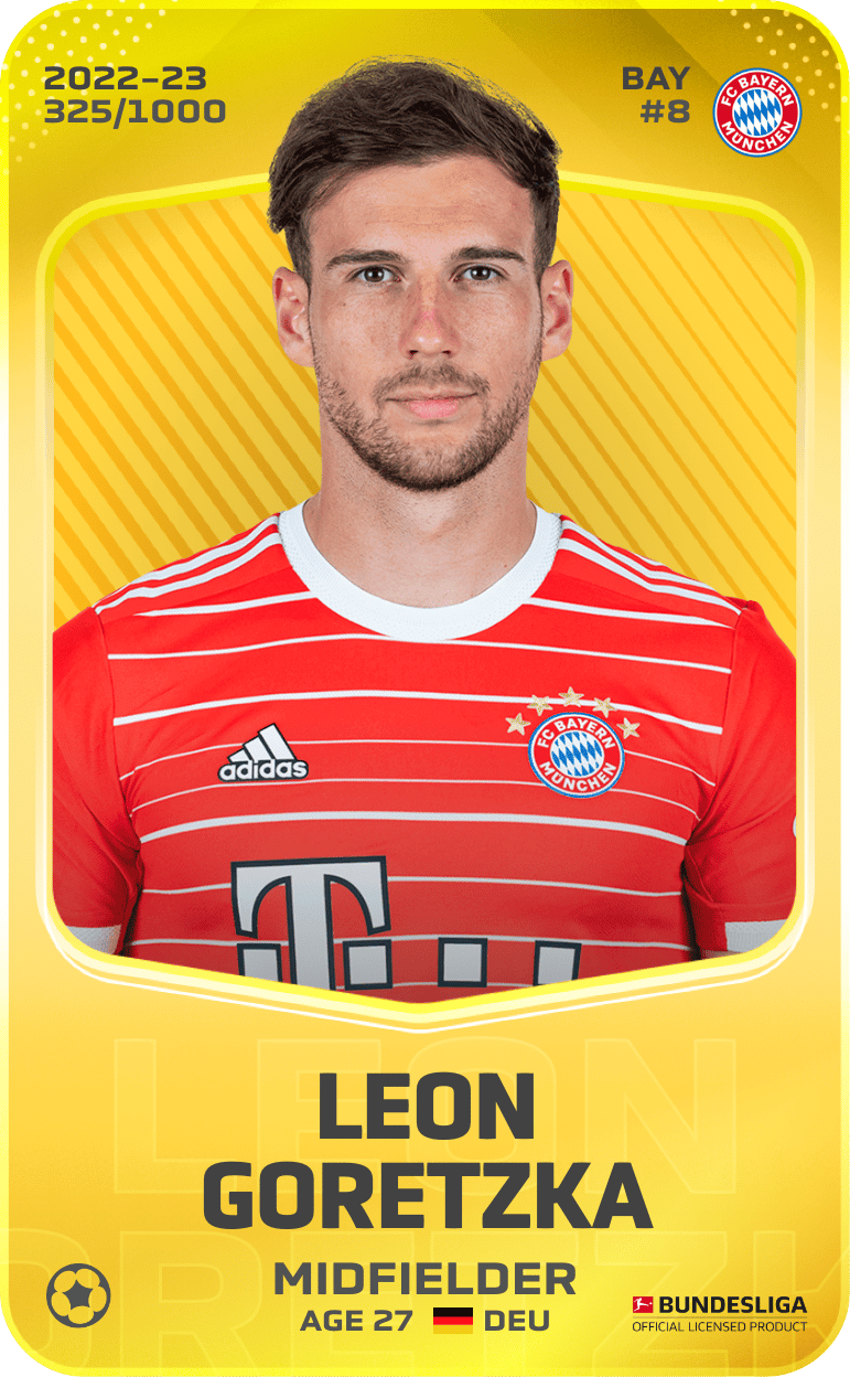 Leon Goretzka 2022-23 • Limited 325/1000