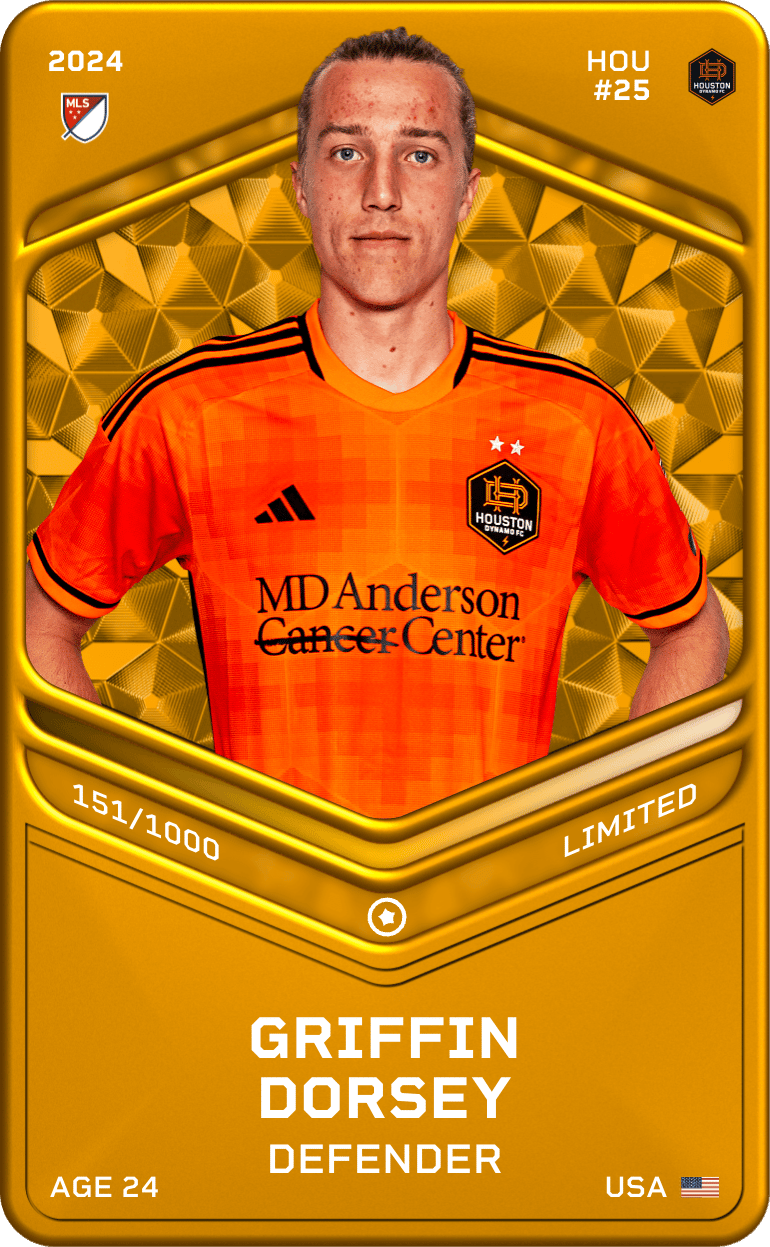 Griffin Dorsey 2024-25 • Limited 151/1000