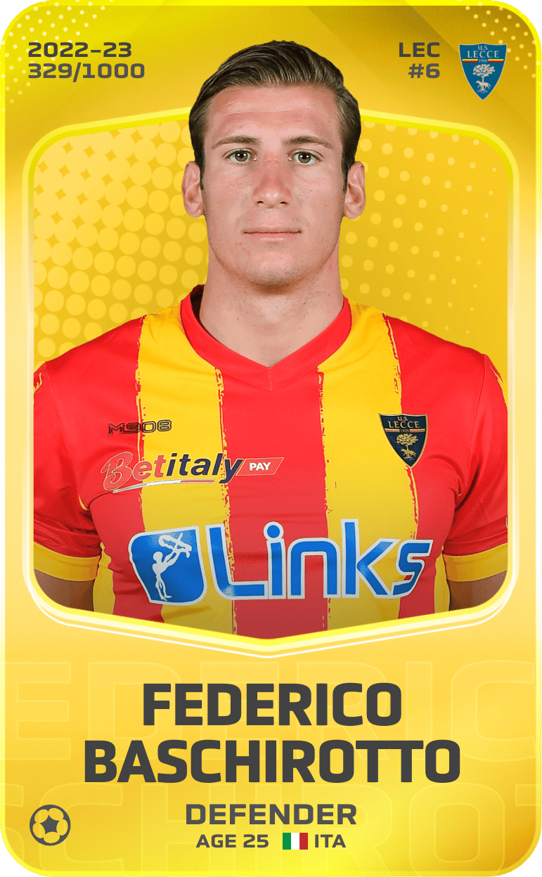 Federico Baschirotto 2022-23 • Limited 329/1000